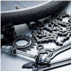 cykel reparation #dæk og slange på ladcykel 